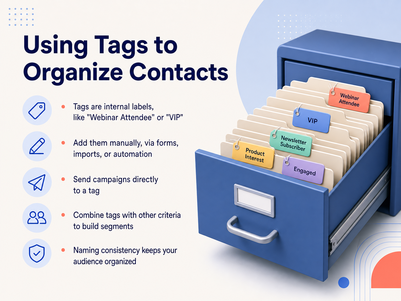 Using Tags to Organize Contacts