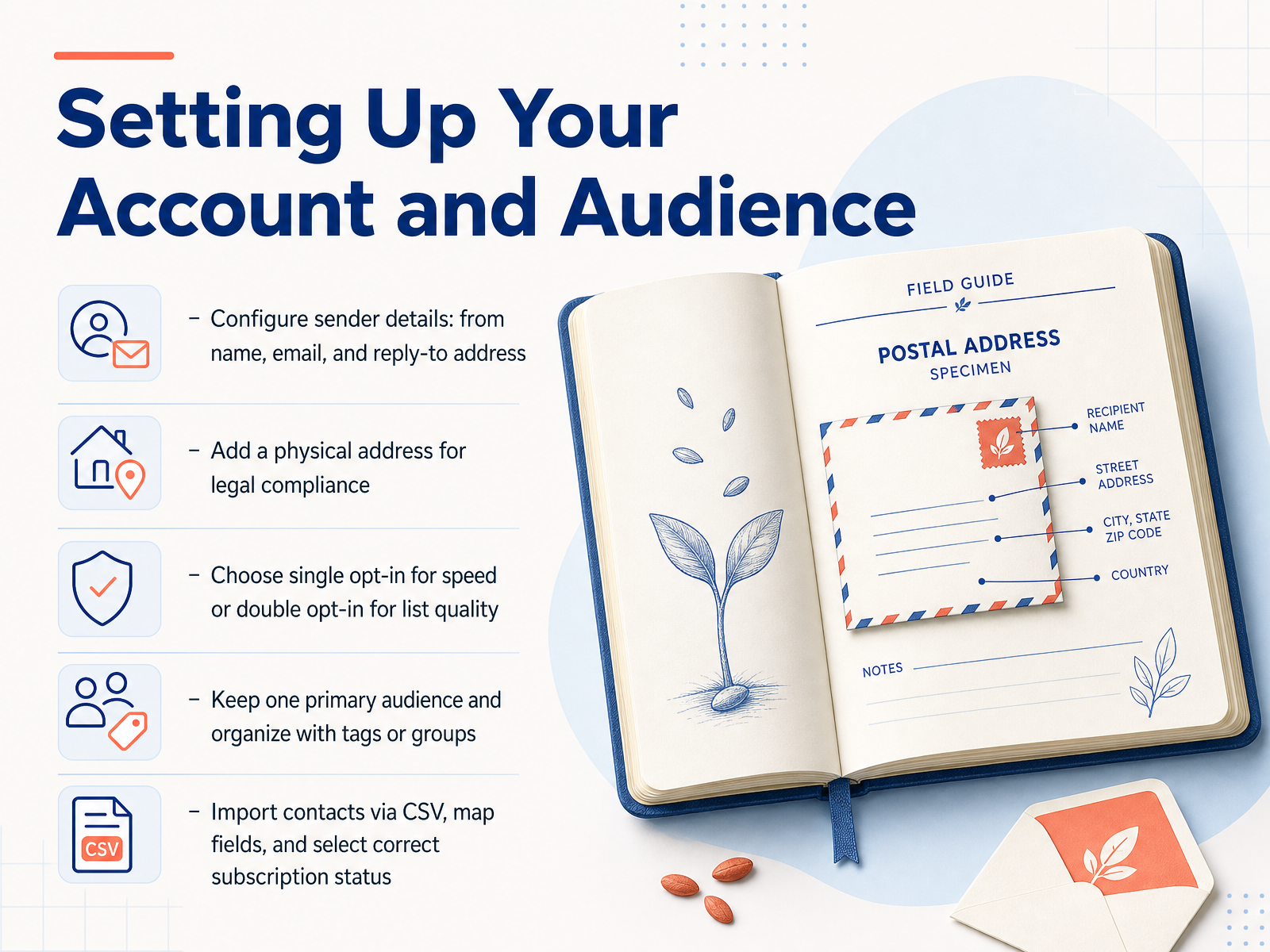 Setting Up Your Account and Audience