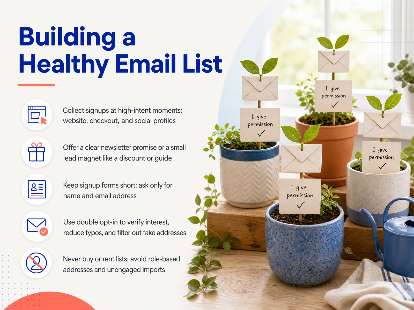 Building a Healthy Email List