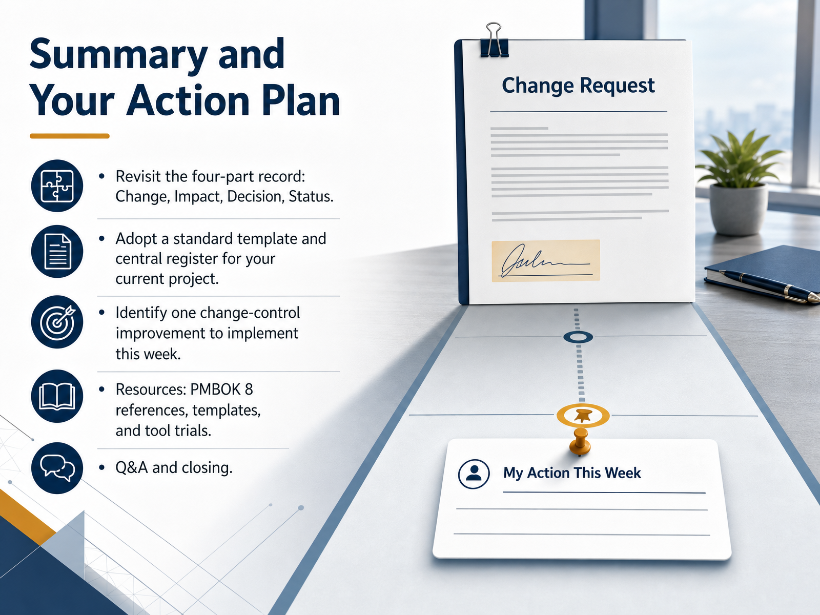 Summary and Your Action Plan