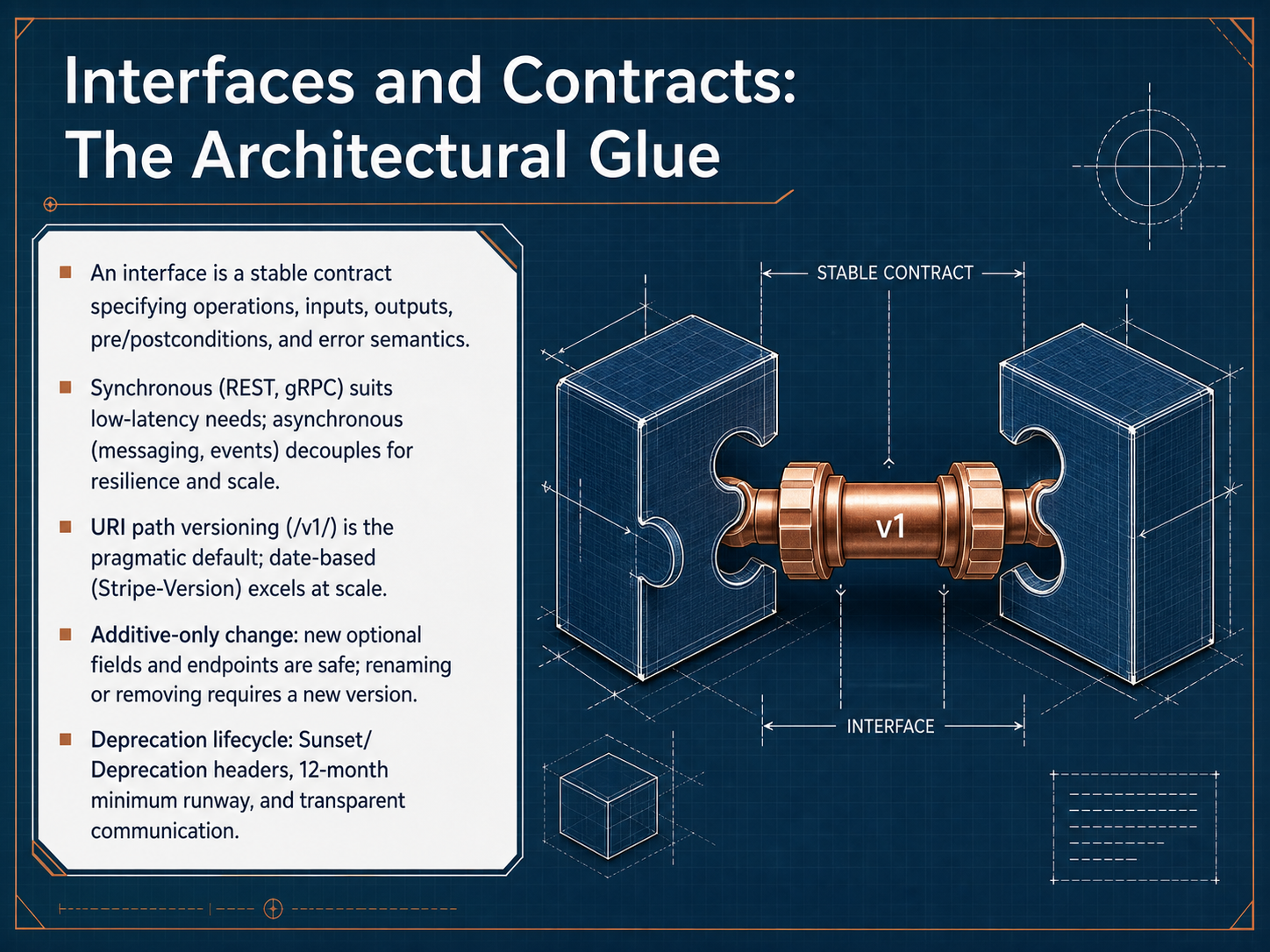 Interfaces and Contracts: The Architectural Glue