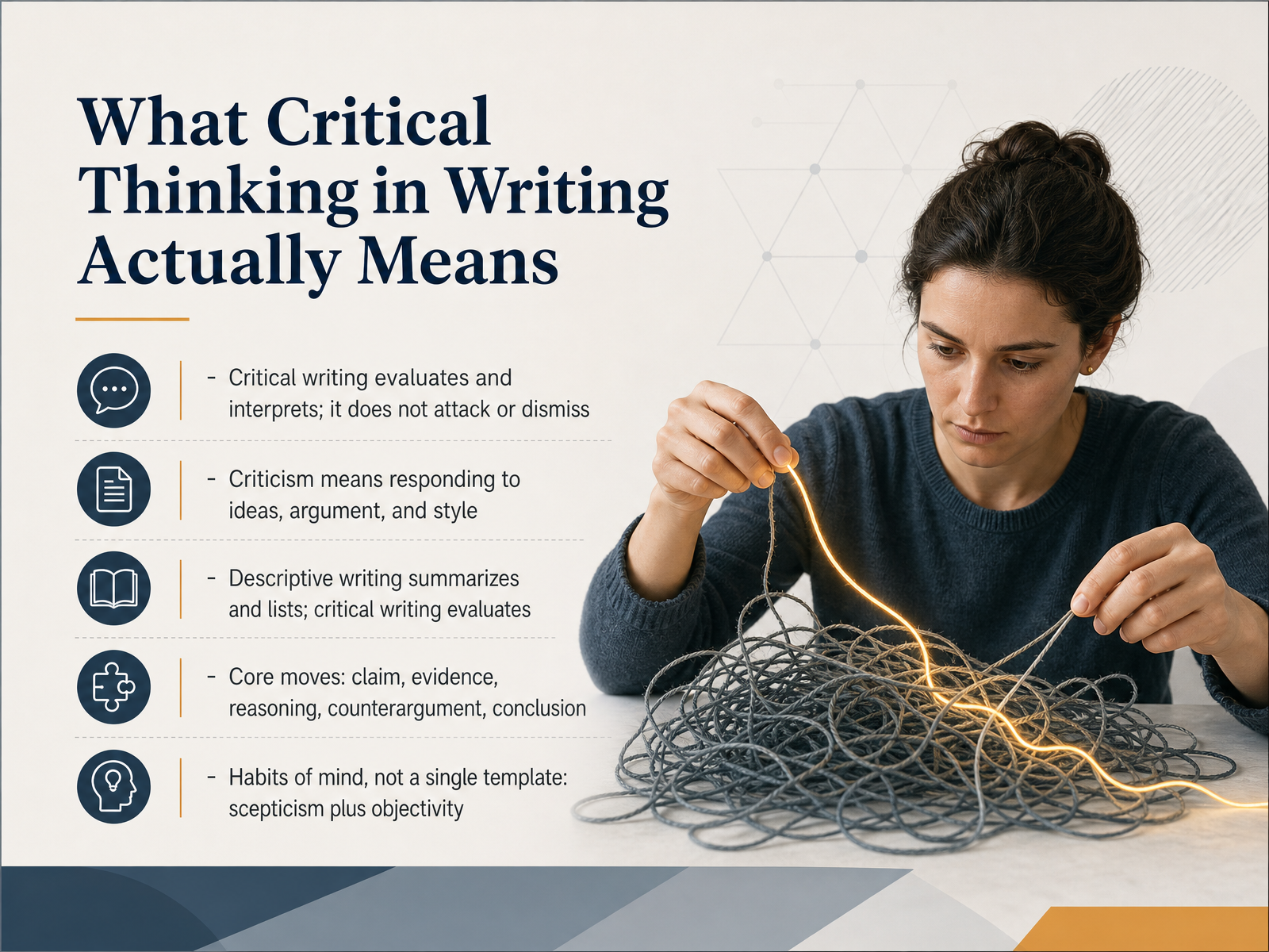 What Critical Thinking in Writing Actually Means