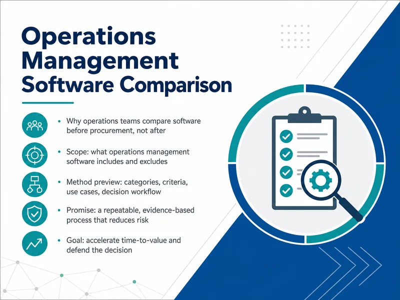 Operations Management Software Comparison — digital-human course