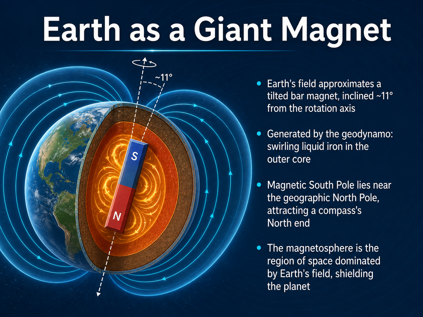 Earth as a Giant Magnet