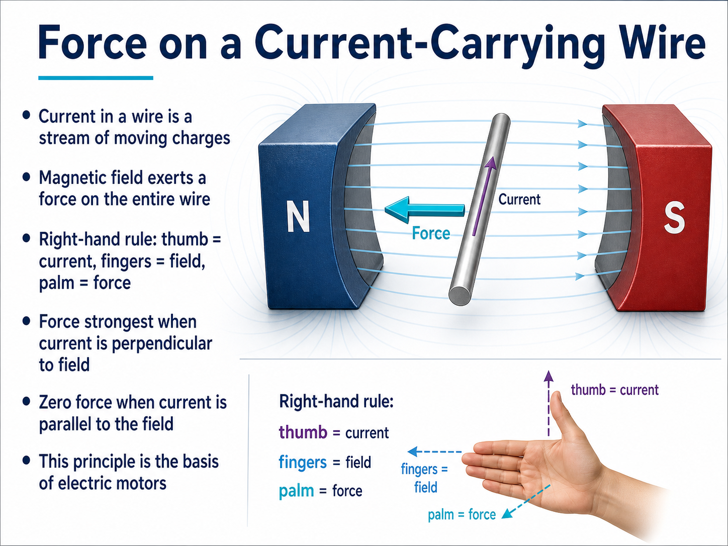 Force on a Current-Carrying Wire