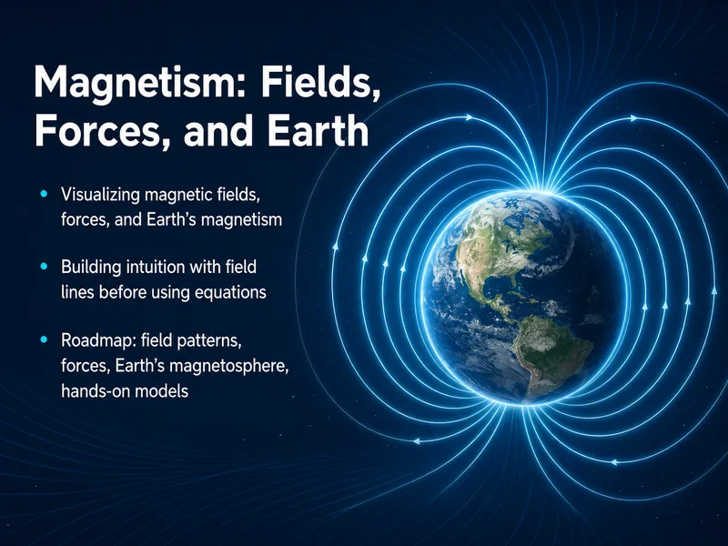 Magnetism: Fields, Forces, and Earth — digital-human course