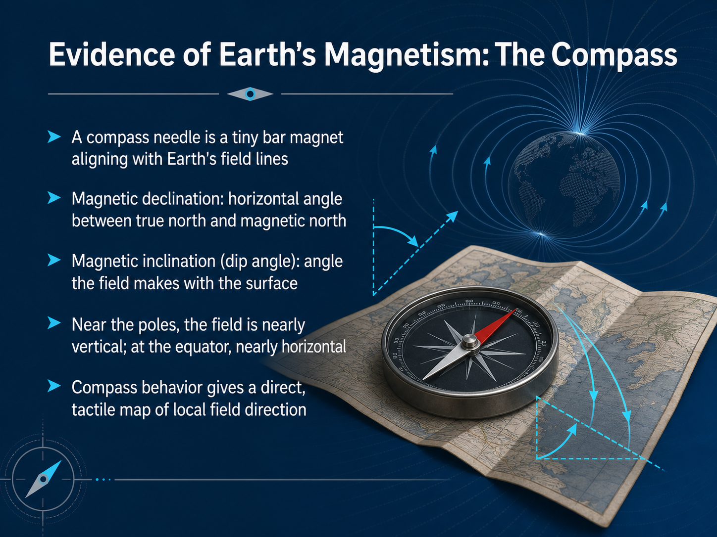 Evidence of Earth's Magnetism: The Compass