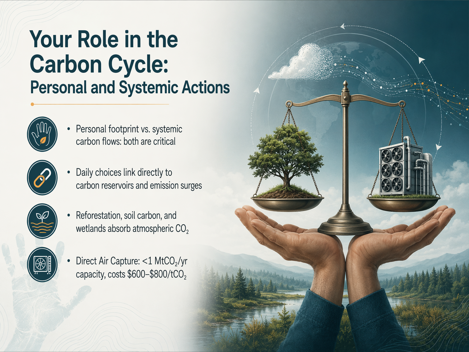 Your Role in the Carbon Cycle: Personal and Systemic Actions