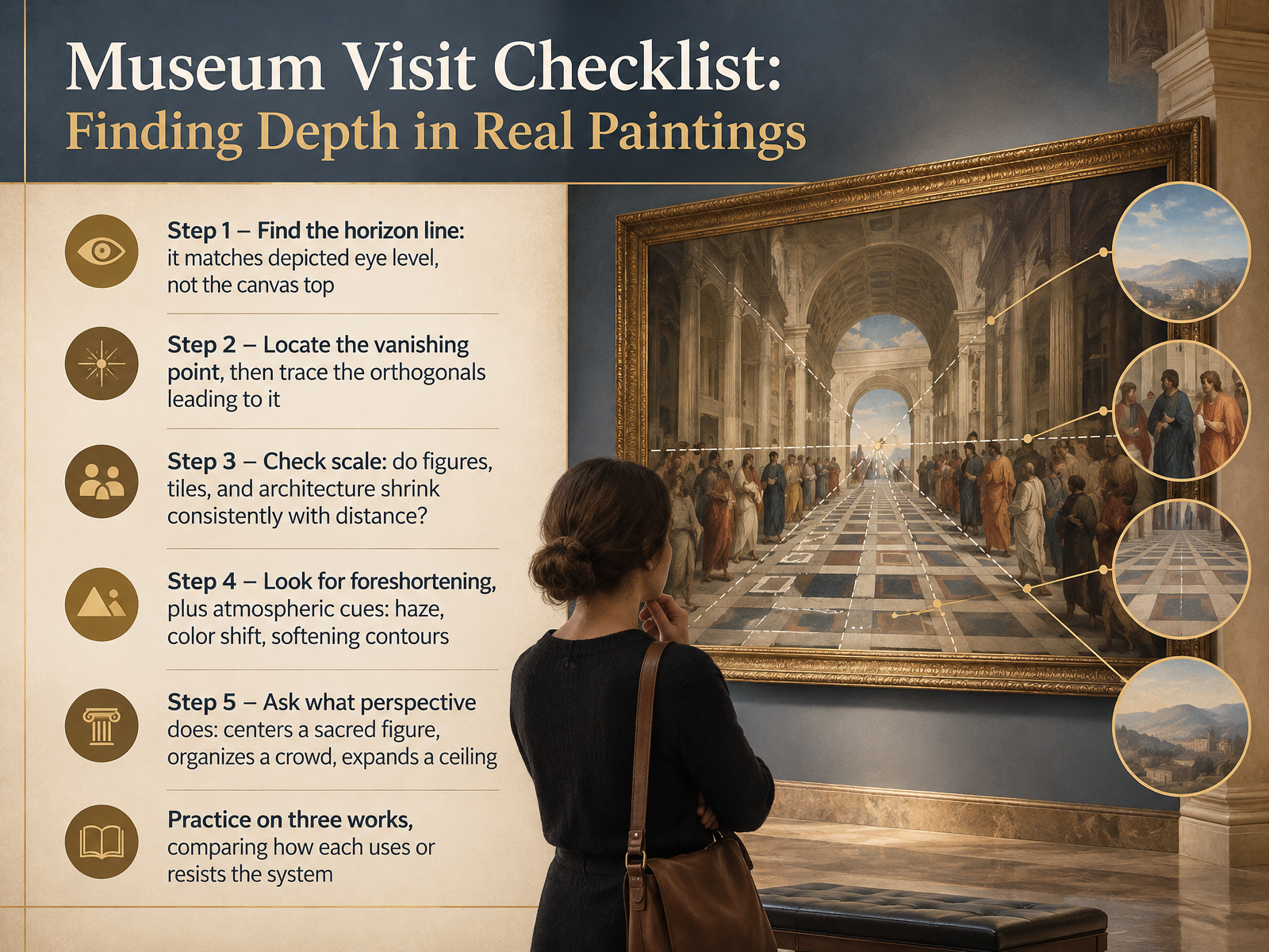 Museum Visit Checklist: Finding Depth in Real Paintings