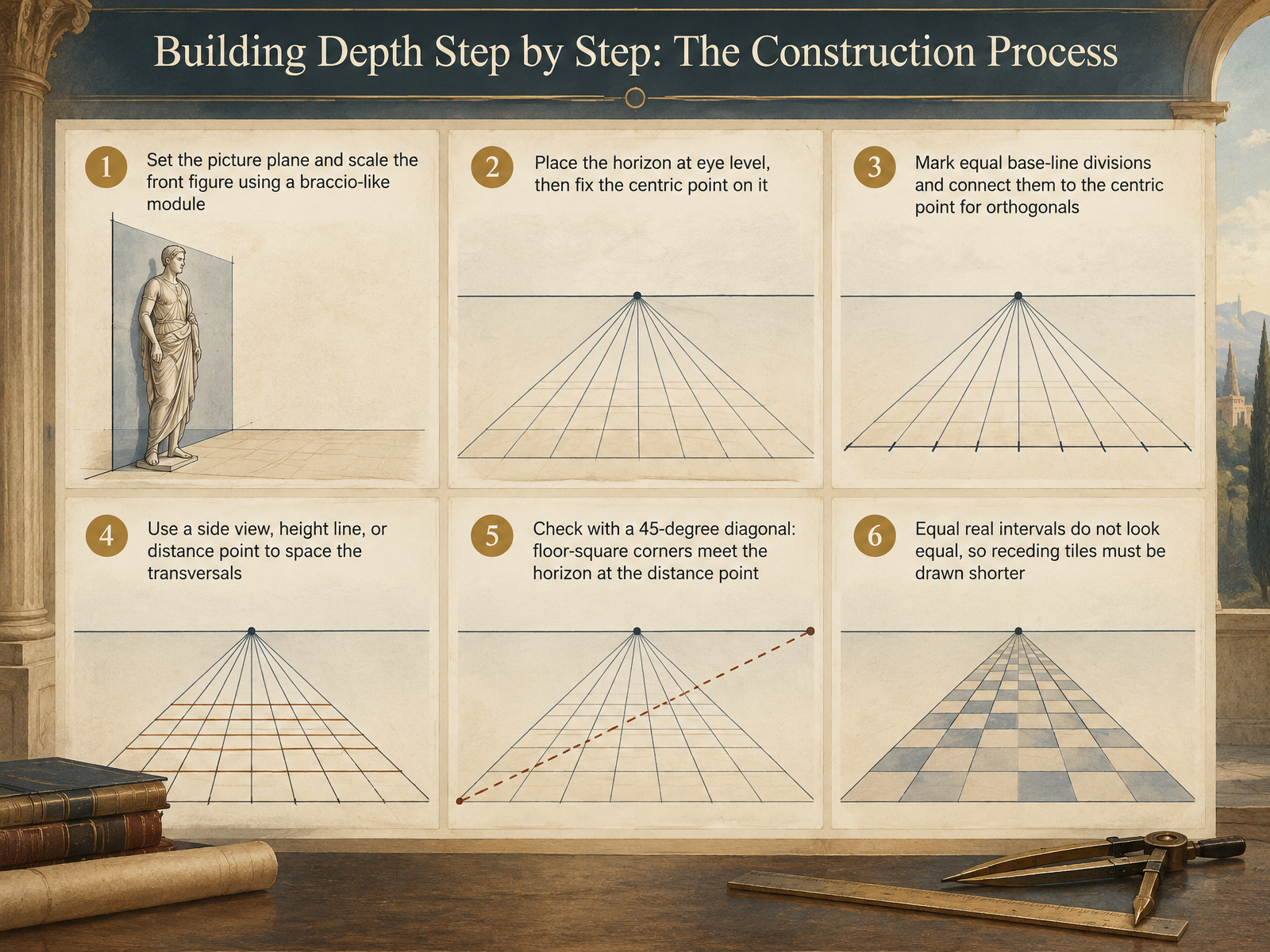 Building Depth Step by Step: The Construction Process