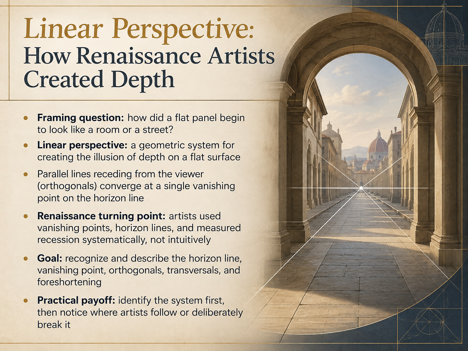 Linear Perspective in Renaissance Art