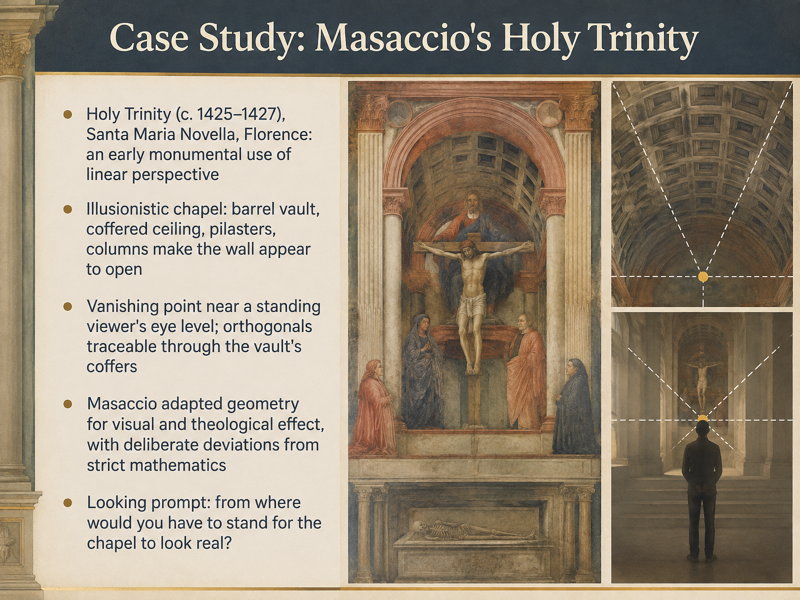 Case Study: Masaccio's Holy Trinity