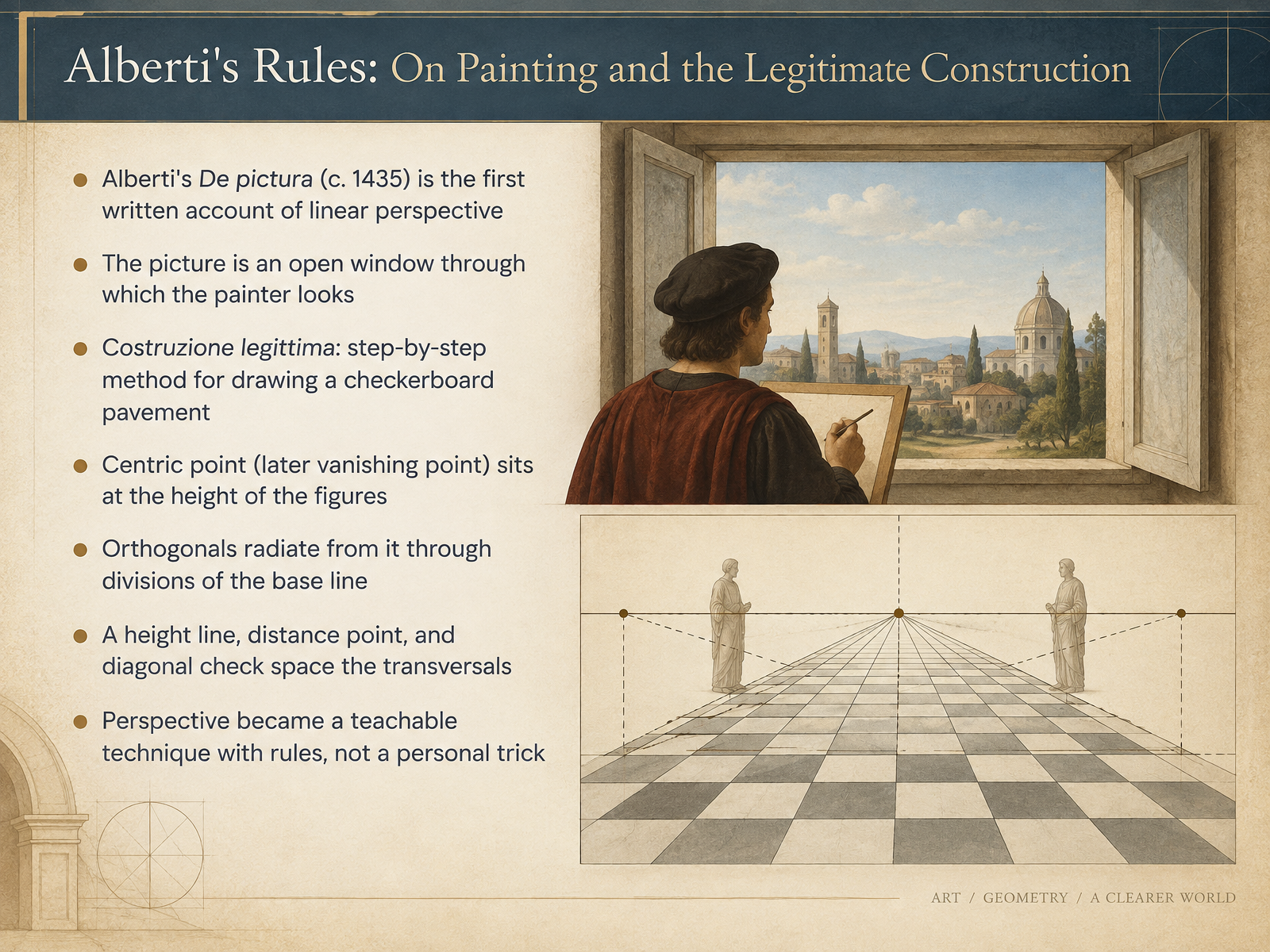 Alberti's Rules: On Painting and the Legitimate Construction