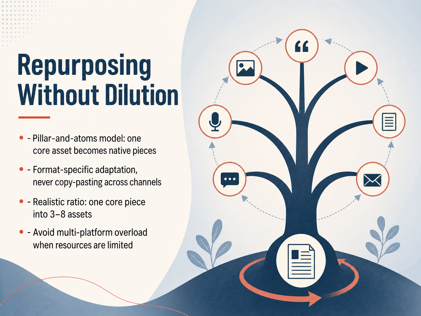 Repurposing Without Dilution