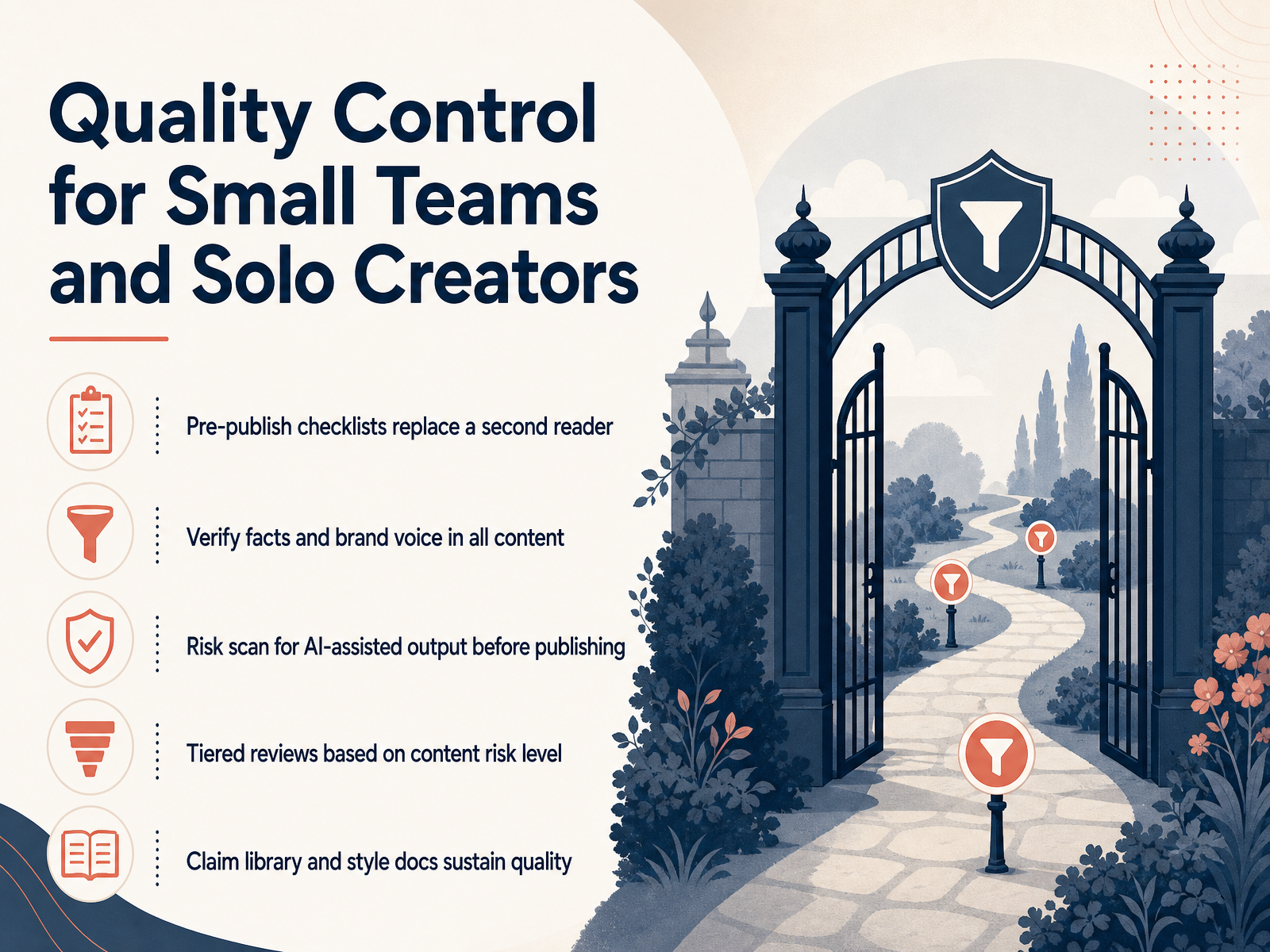 Quality Control for Small Teams and Solo Creators