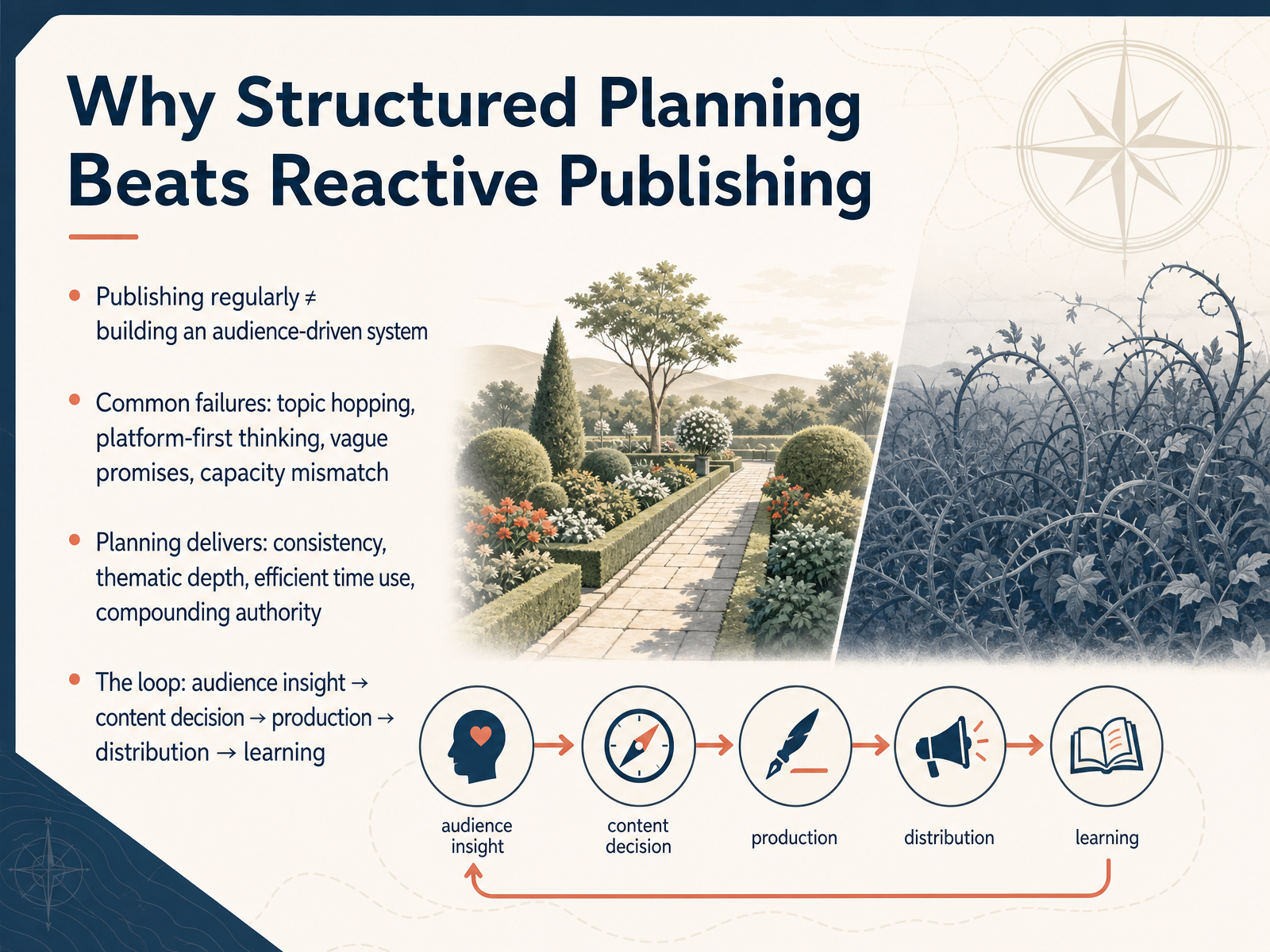 Why Structured Planning Beats Reactive Publishing