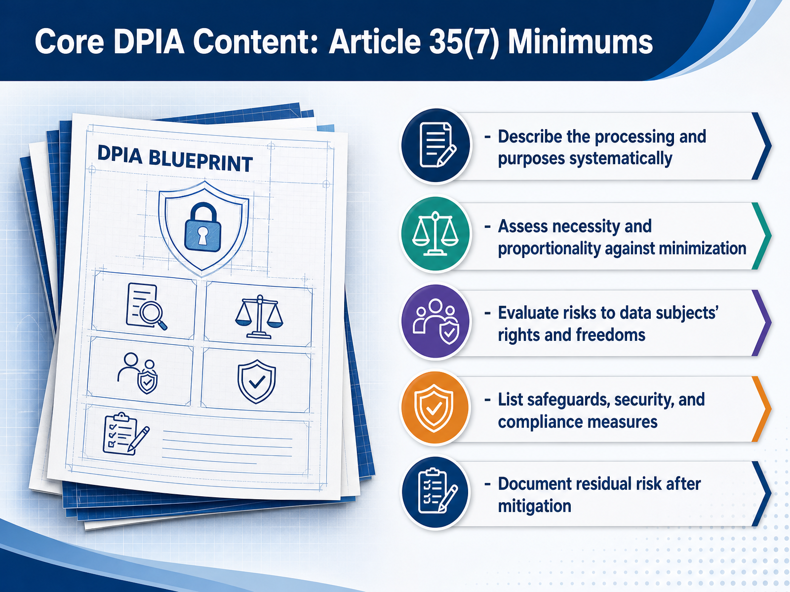 Core DPIA Content: Article 35(7) Minimums