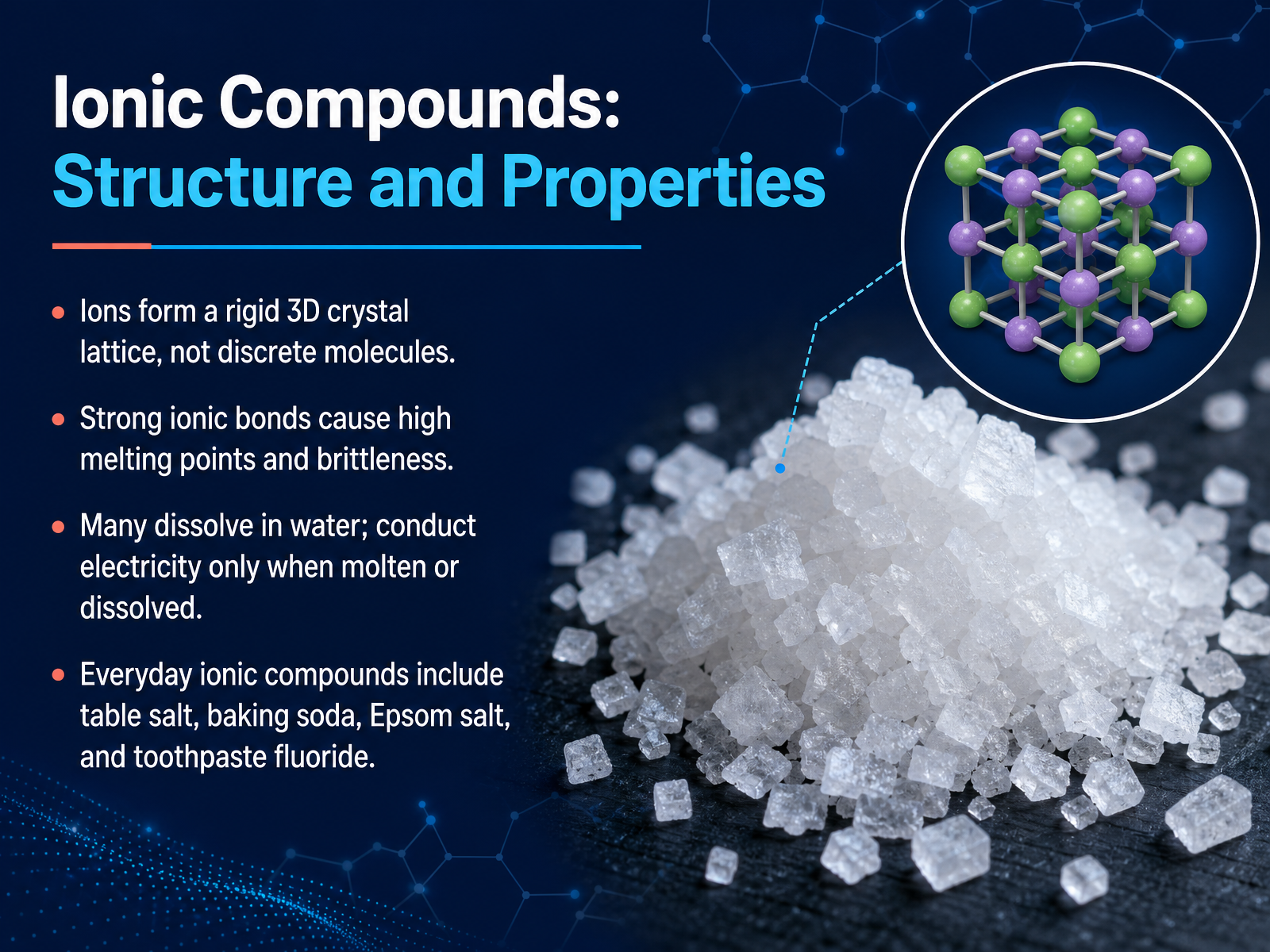 Ionic Compounds: Structure and Properties