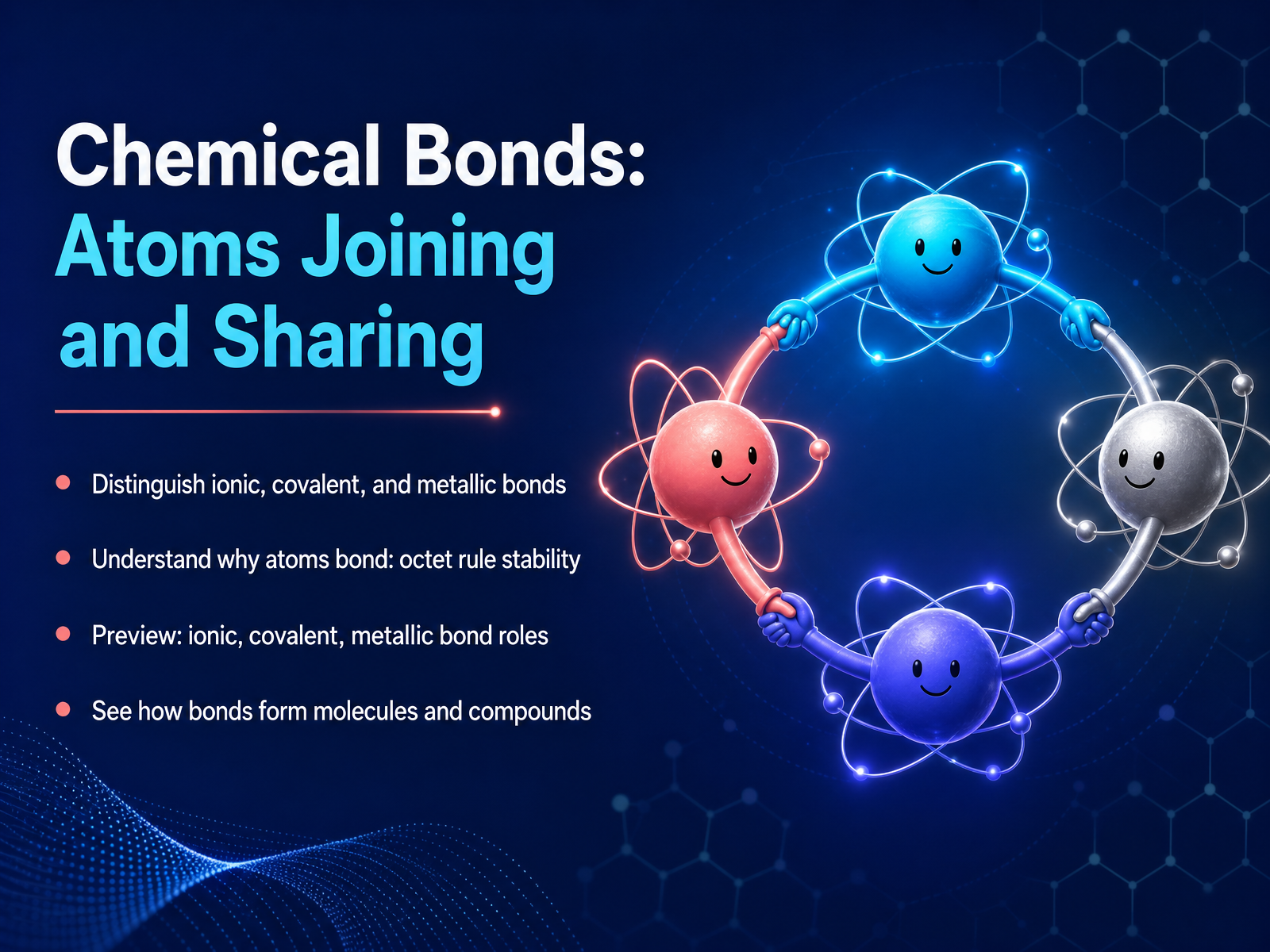 Chemical Bonds: Atoms Joining and Sharing