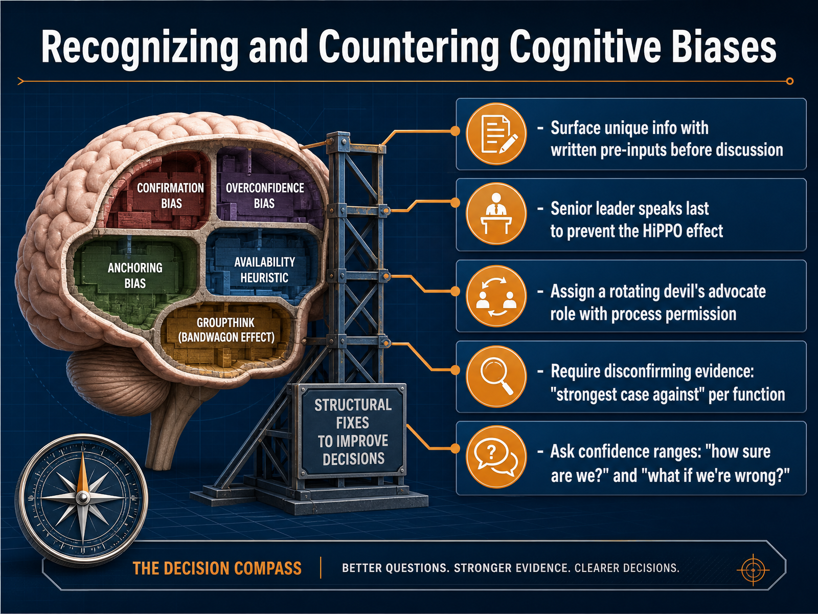 Recognizing and Countering Cognitive Biases