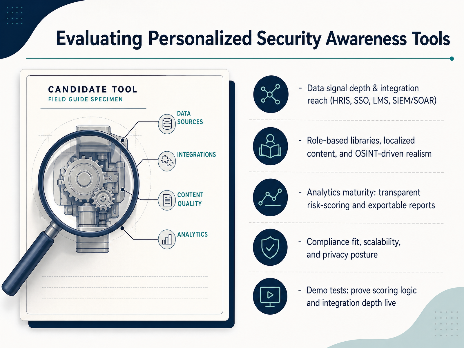 Evaluating Personalized Security Awareness Tools
