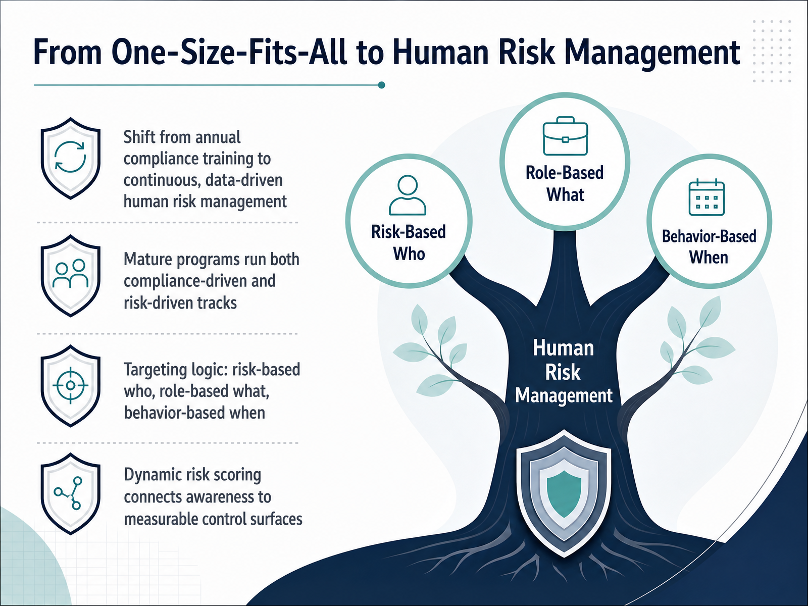 From One-Size-Fits-All to Human Risk Management