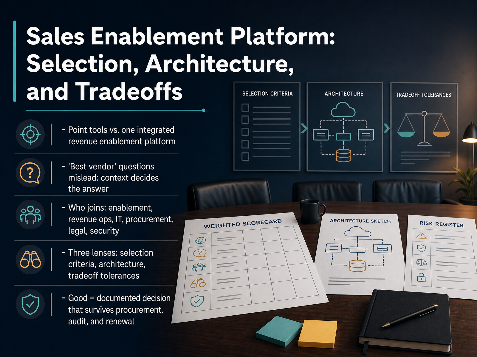 Sales Enablement Platform Architecture