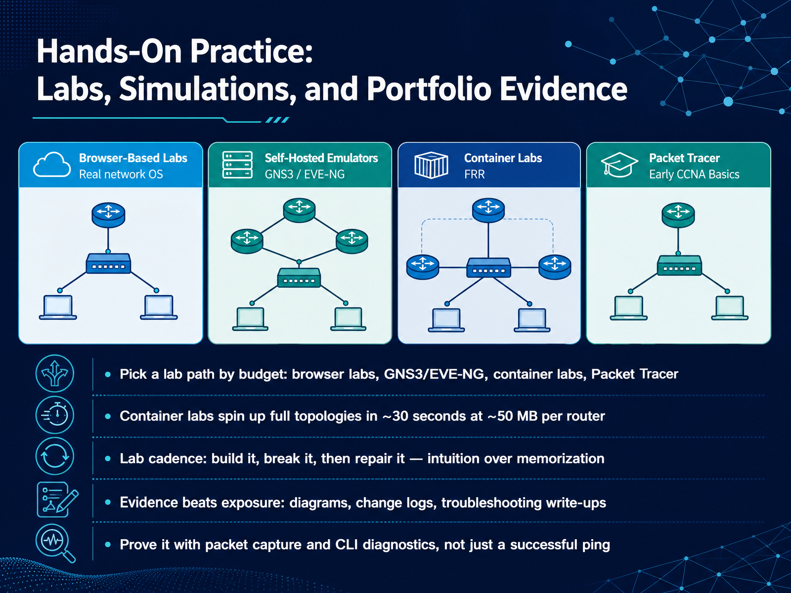 Hands-On Practice: Labs, Simulations, and Portfolio Evidence