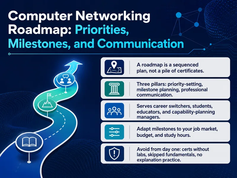 Networking Roadmap: Priorities & Milestones — digital-human course