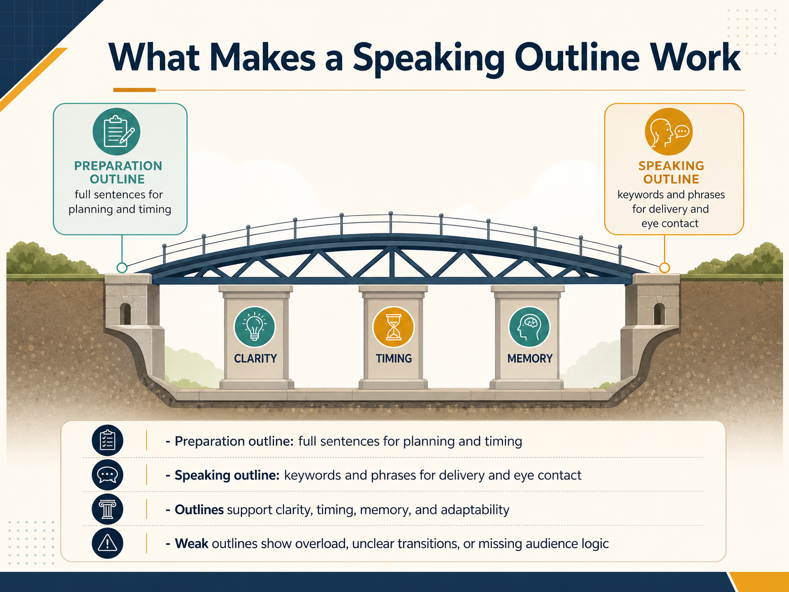 What Makes a Speaking Outline Work
