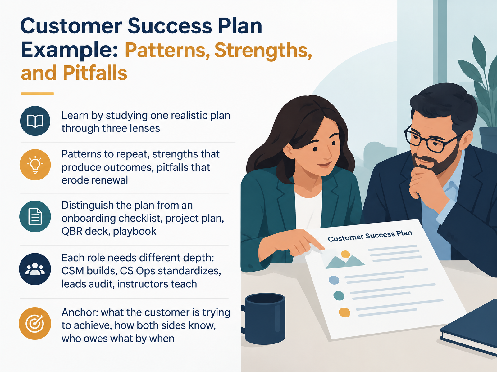 Customer Success Plan Patterns and Pitfalls