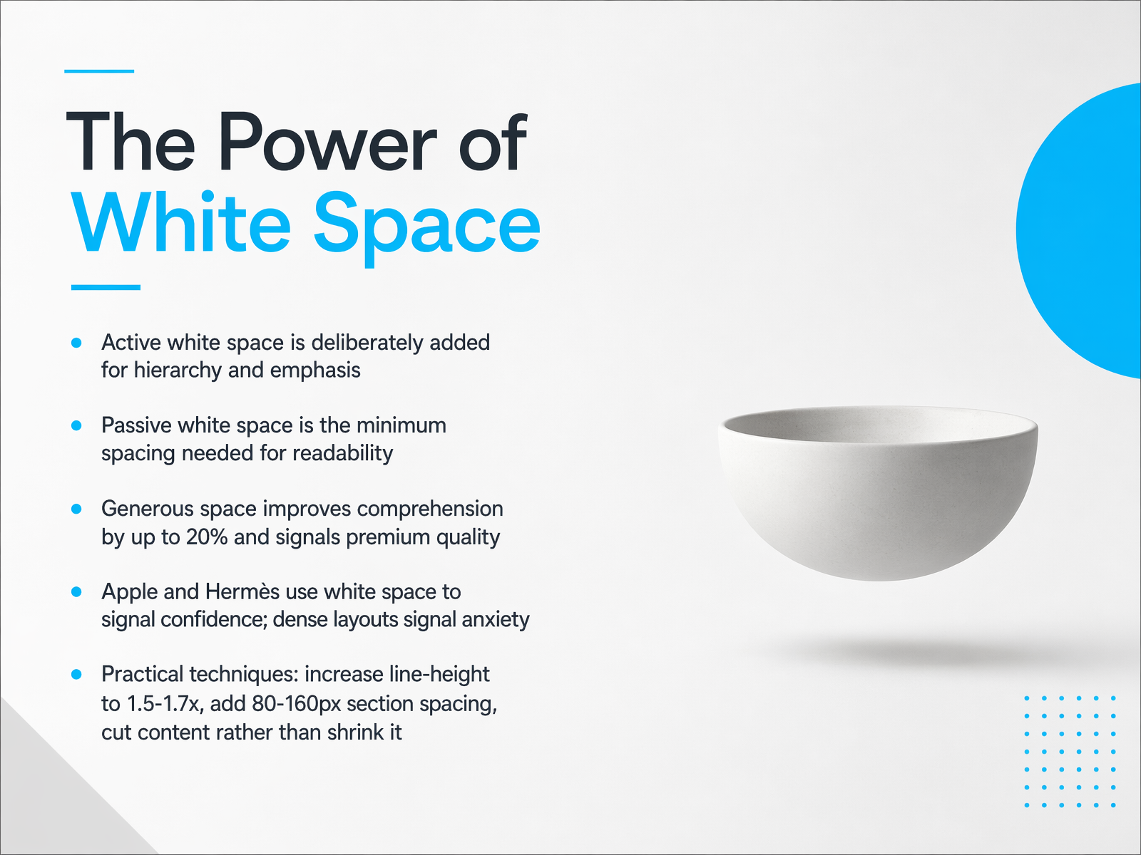 The Power of White Space