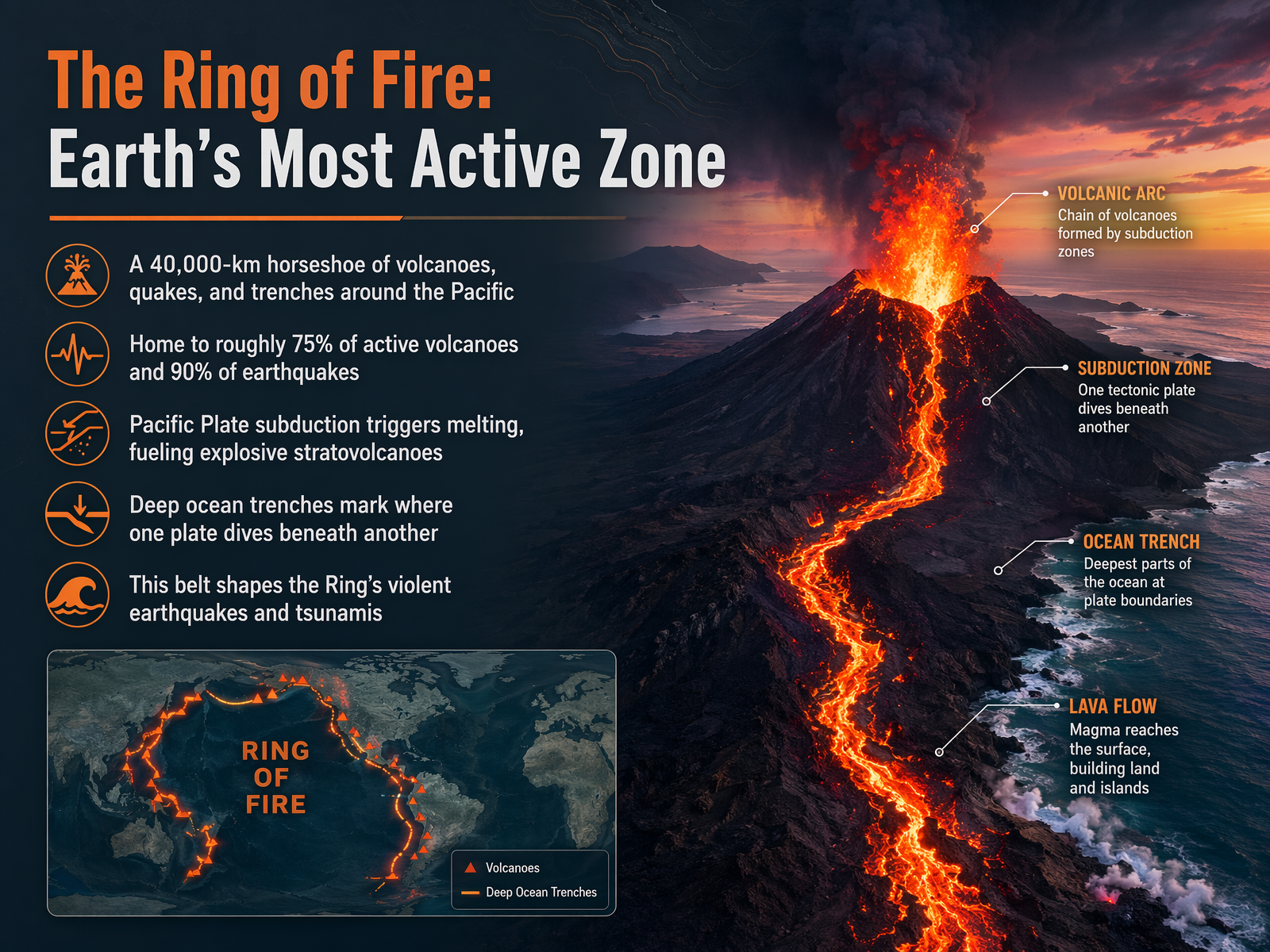The Ring of Fire: Earth’s Most Active Zone