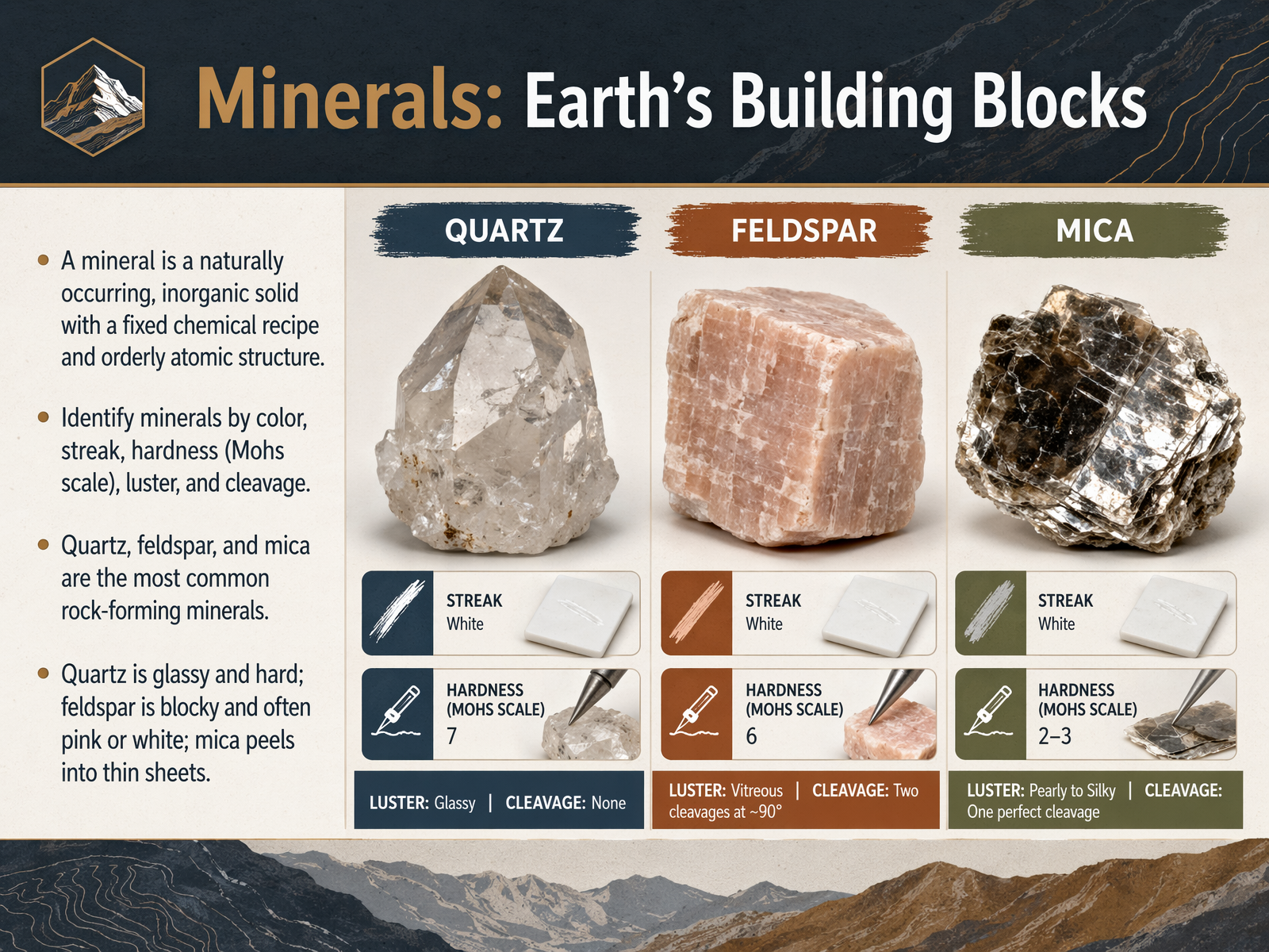Minerals: Earth’s Building Blocks