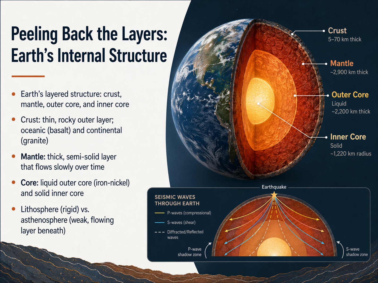 Peeling Back the Layers: Earth’s Internal Structure