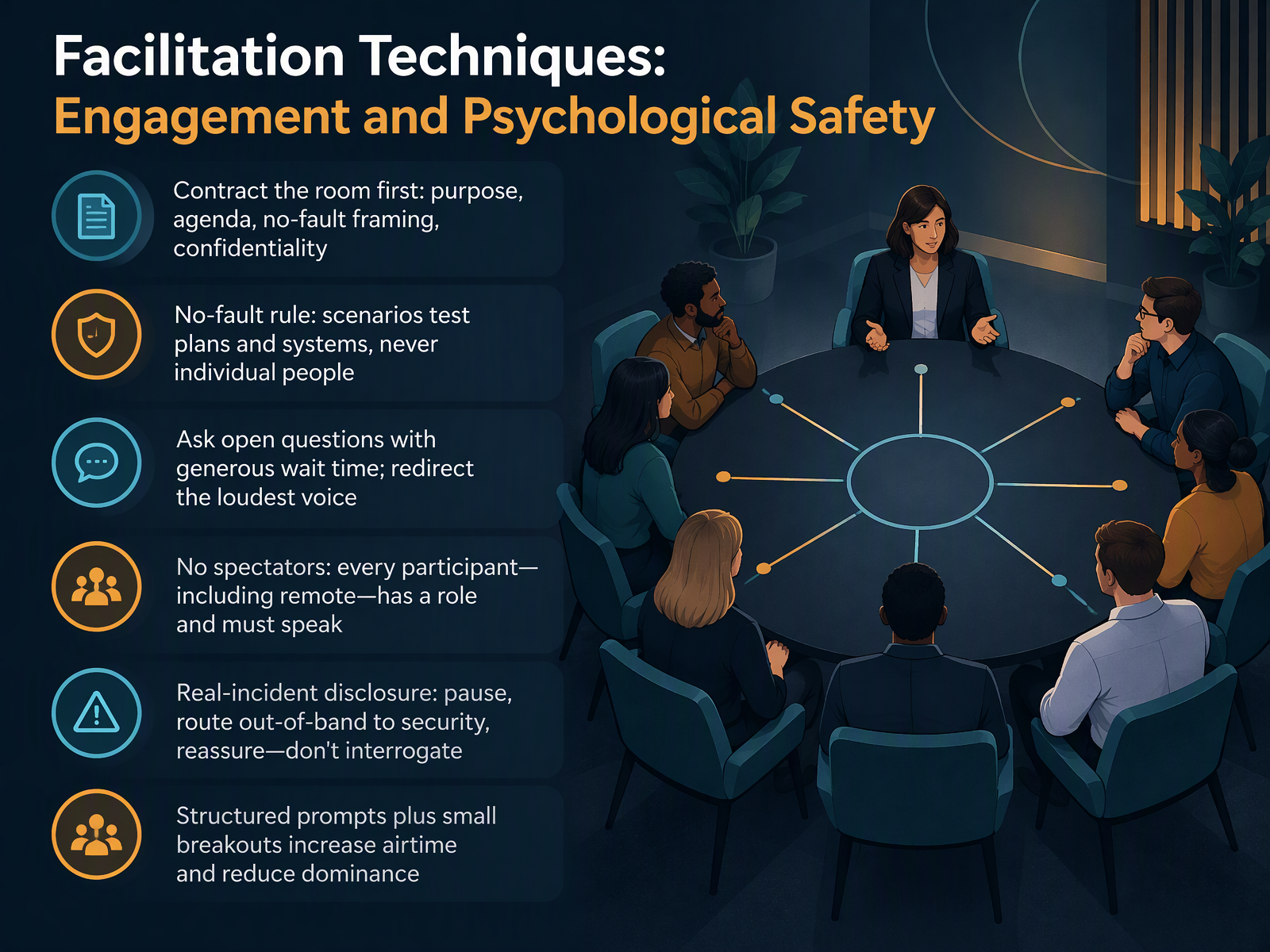 Facilitation Techniques: Engagement and Psychological Safety