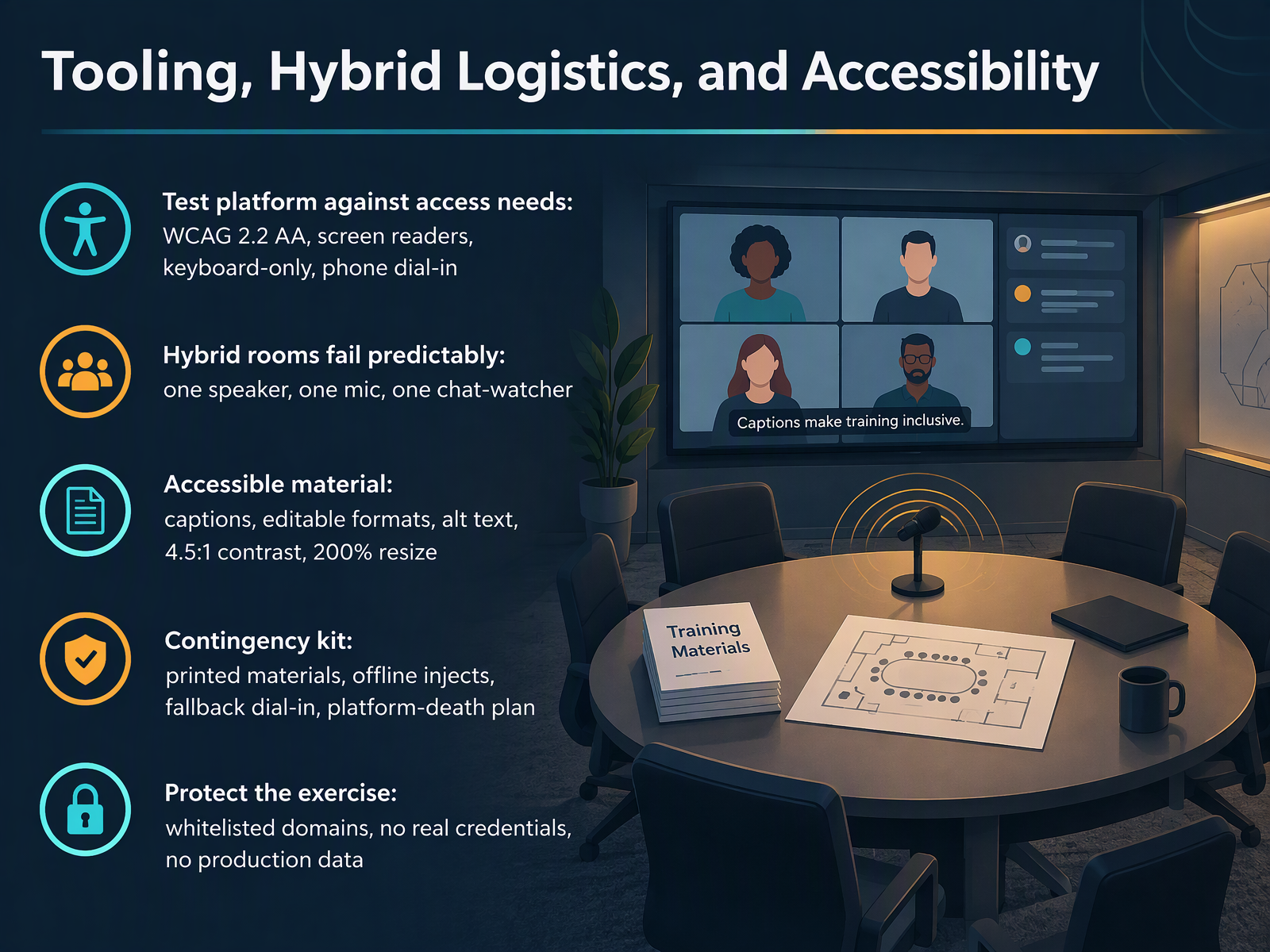 Tooling, Hybrid Logistics, and Accessibility