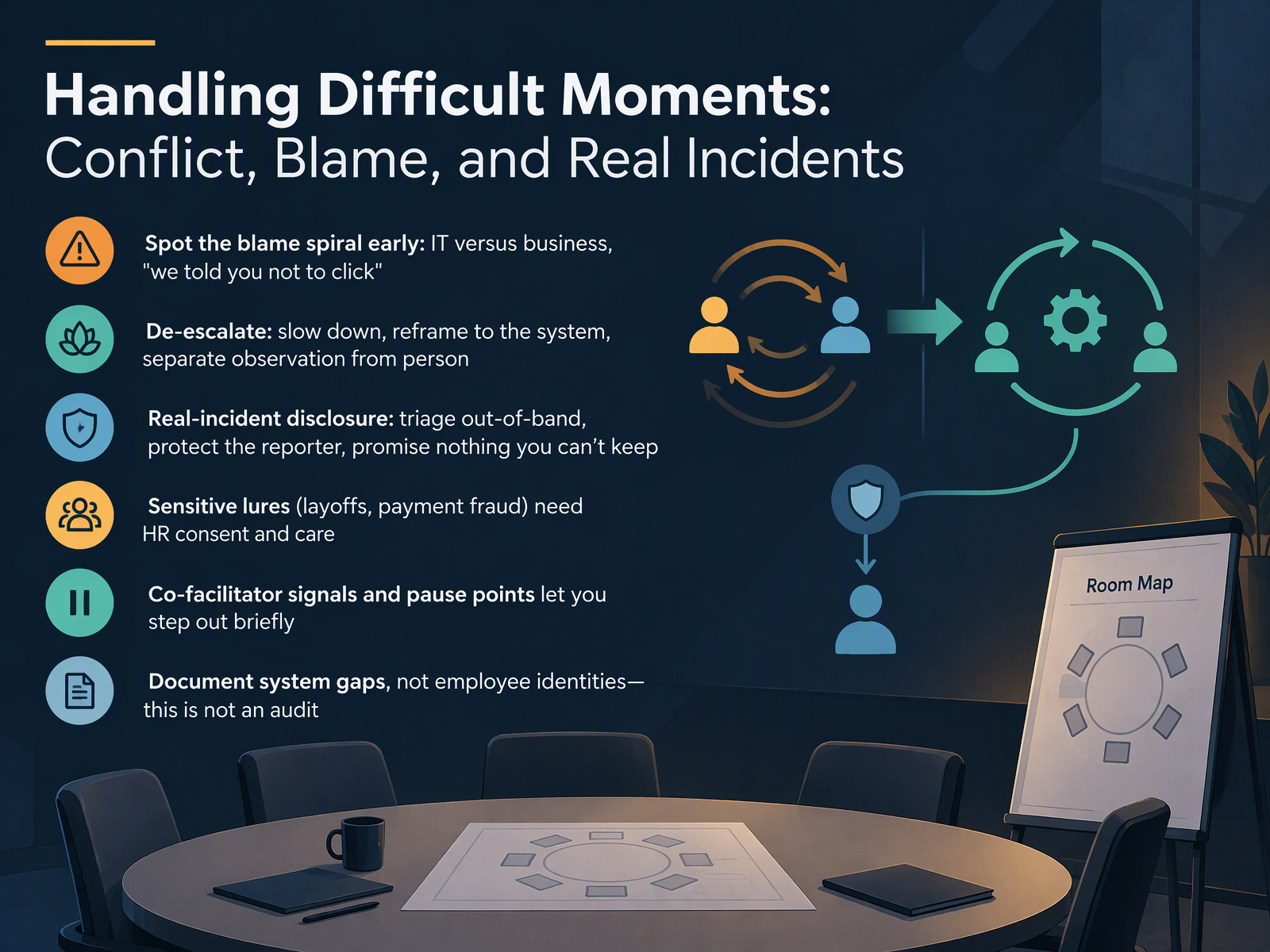Handling Difficult Moments: Conflict, Blame, and Real Incidents