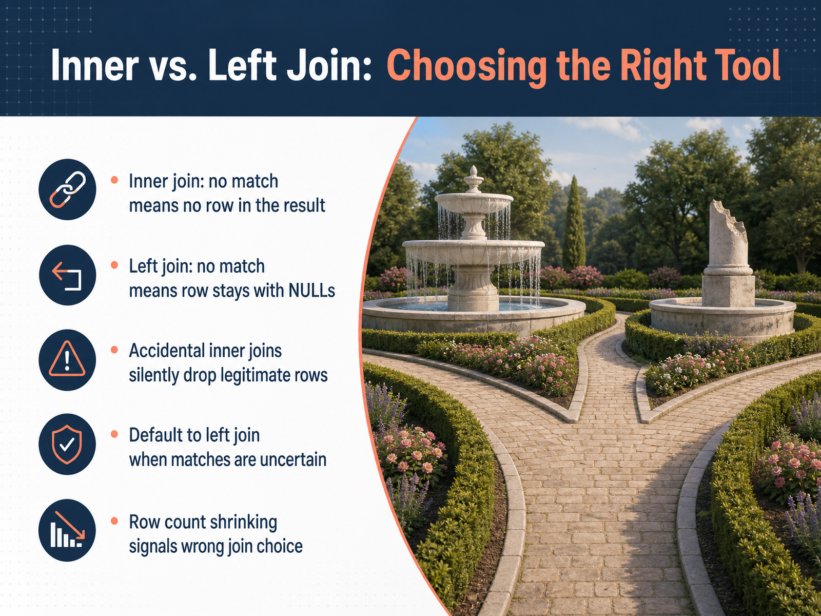 Inner vs. Left Join: Choosing the Right Tool