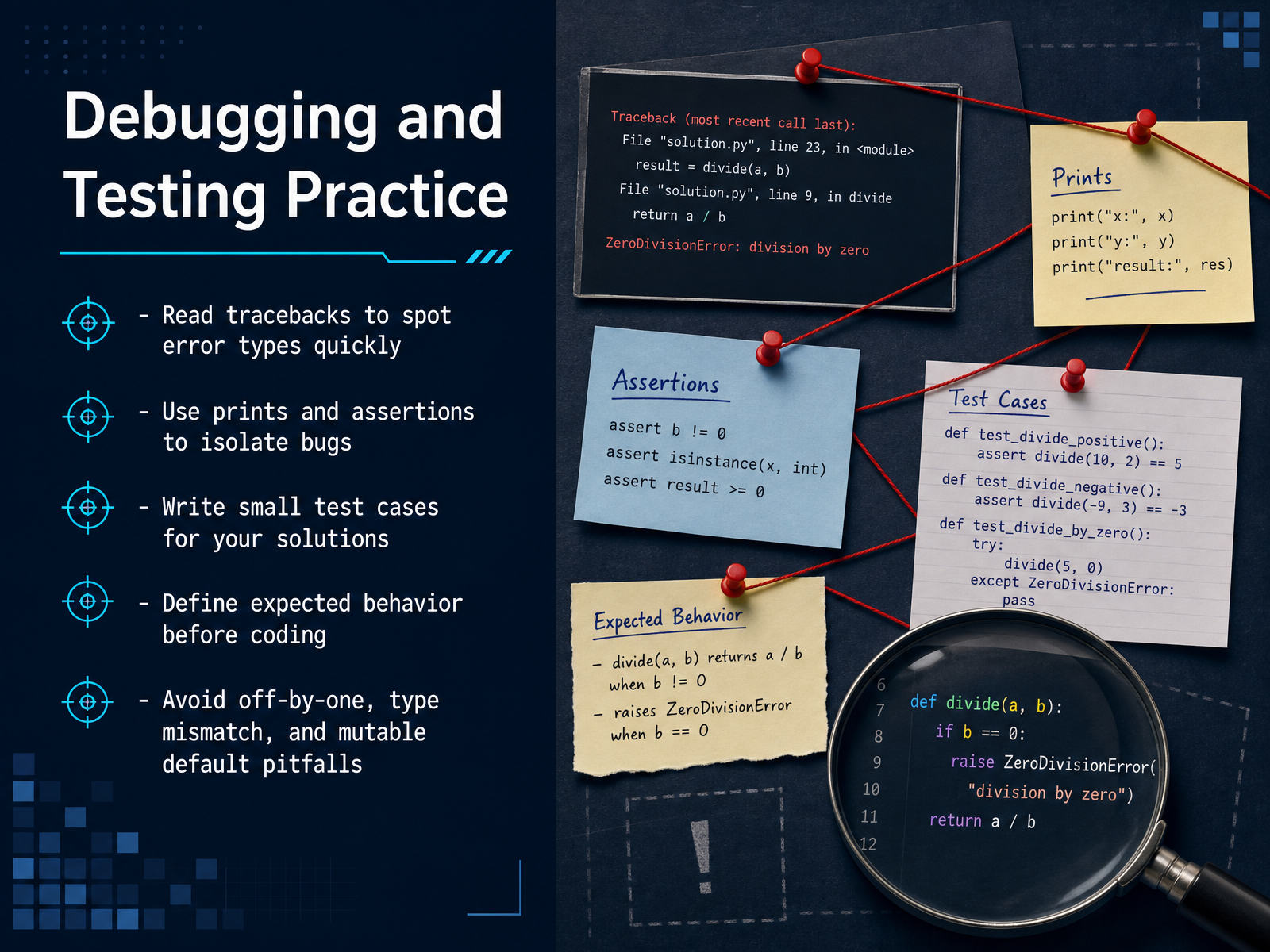 Debugging and Testing Practice