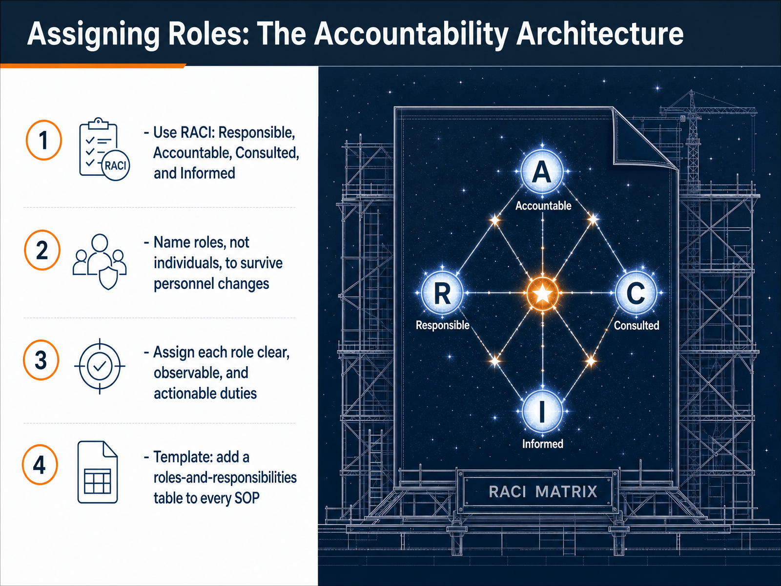 Assigning Roles: The Accountability Architecture