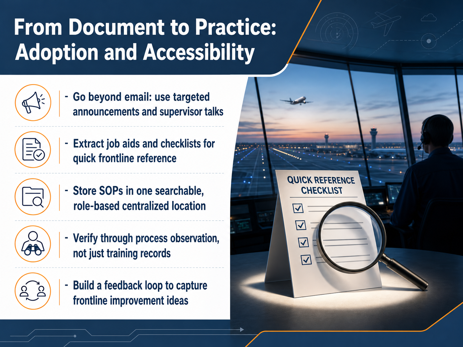 From Document to Practice: Adoption and Accessibility