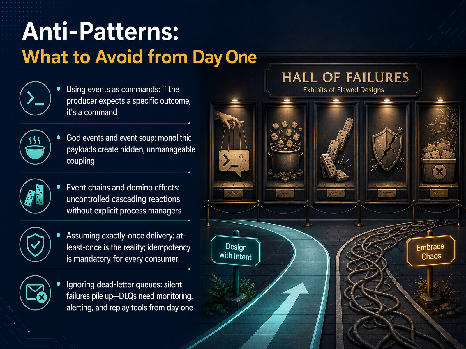 Anti-Patterns: What to Avoid from Day One