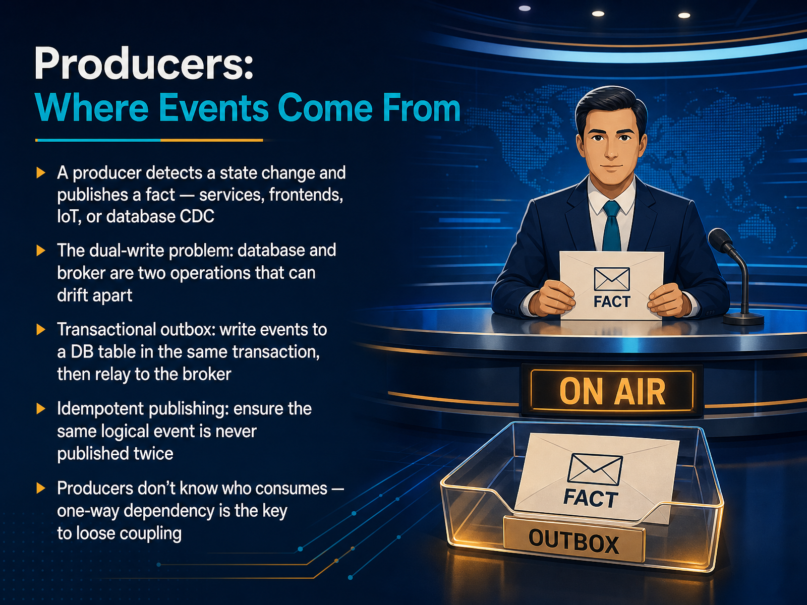 Producers: Where Events Come From