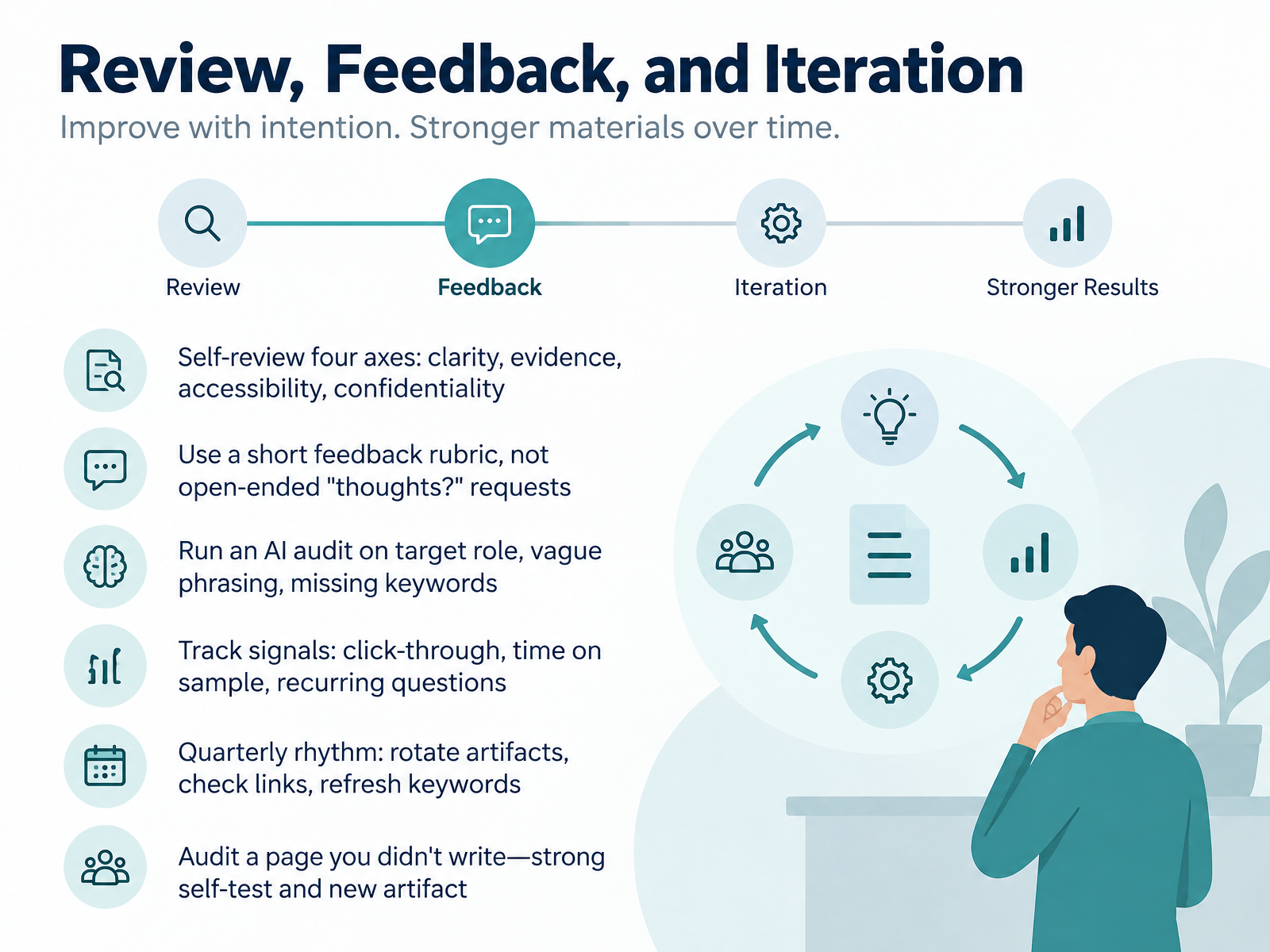 Review, Feedback, and Iteration