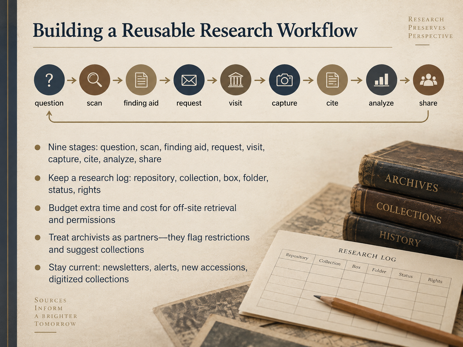 Building a Reusable Research Workflow