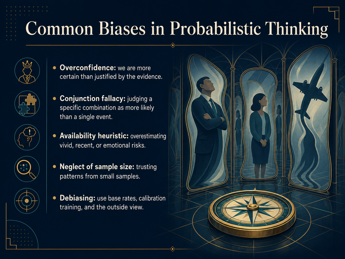 Common Biases in Probabilistic Thinking