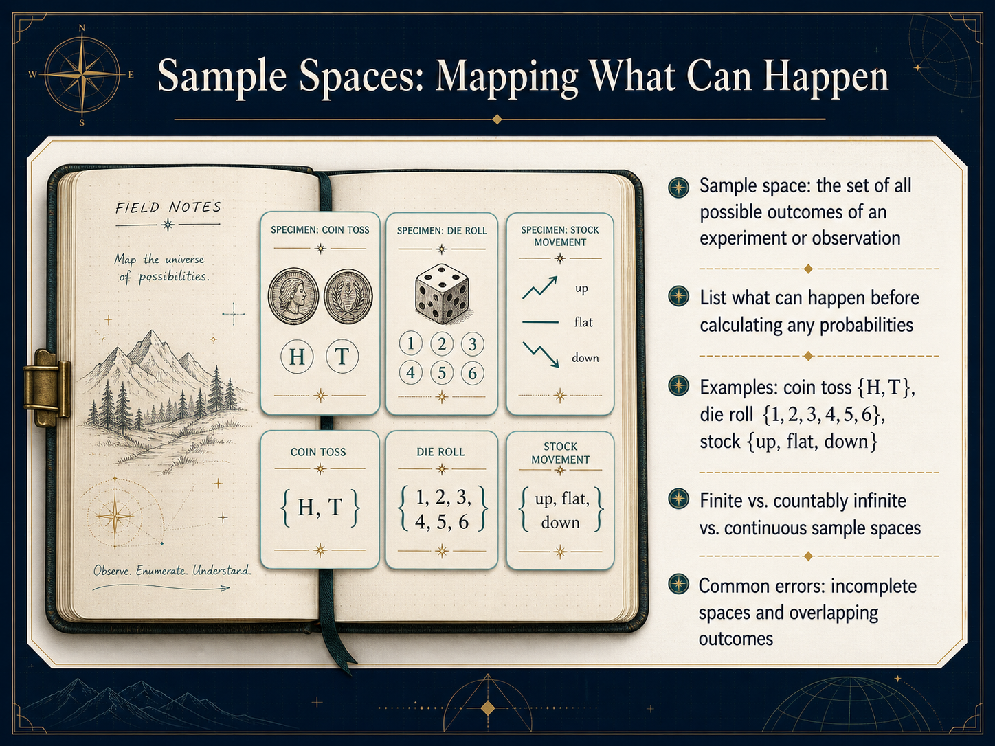 Sample Spaces: Mapping What Can Happen