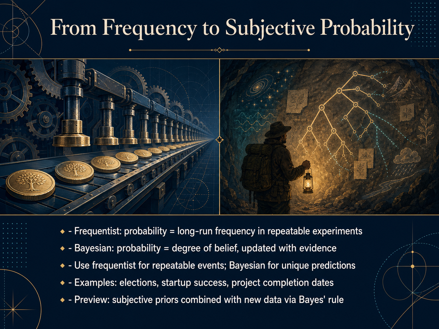 From Frequency to Subjective Probability