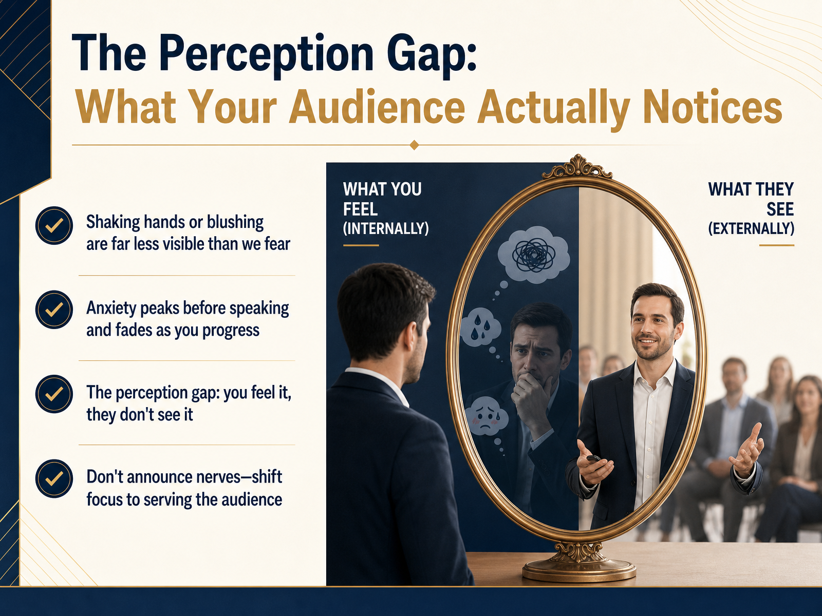 The Perception Gap: What Your Audience Actually Notices